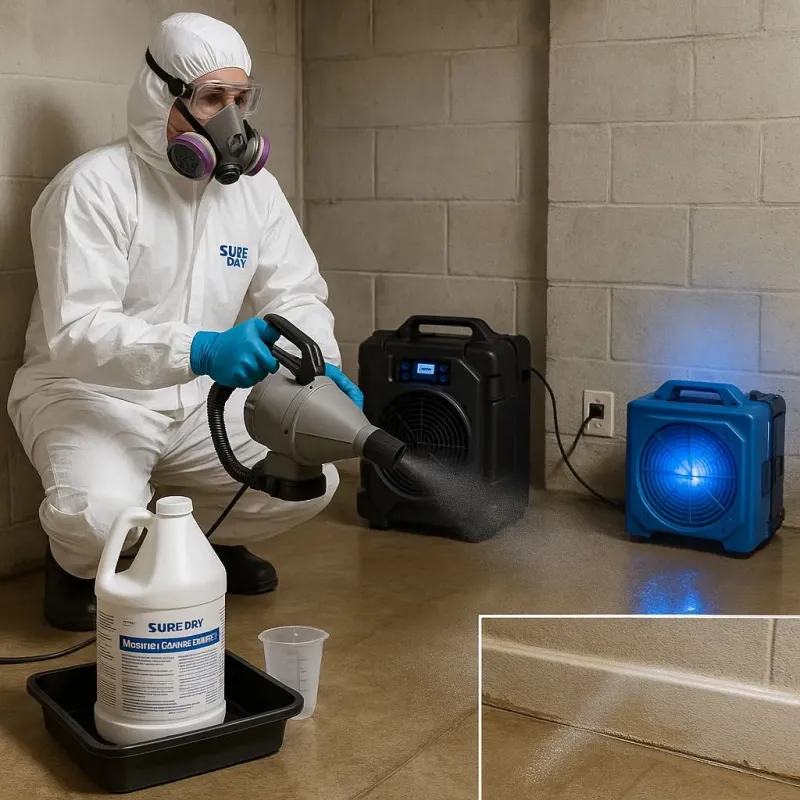 Sanitization and Odor Removal process in La Palma, CA