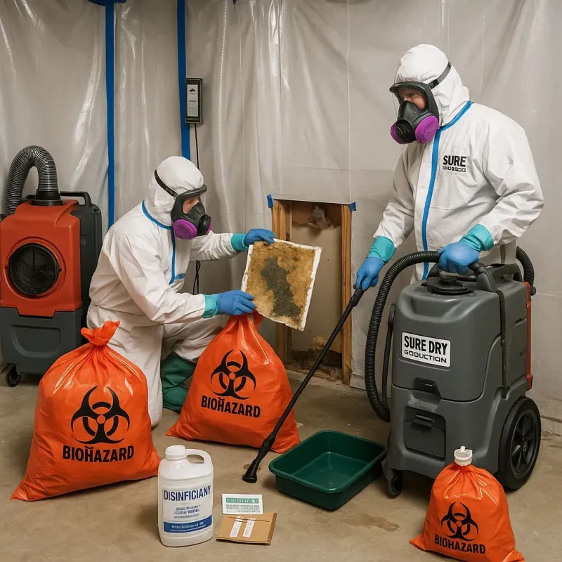 Contaminated Water Handling Protocols process in La Palma, CA